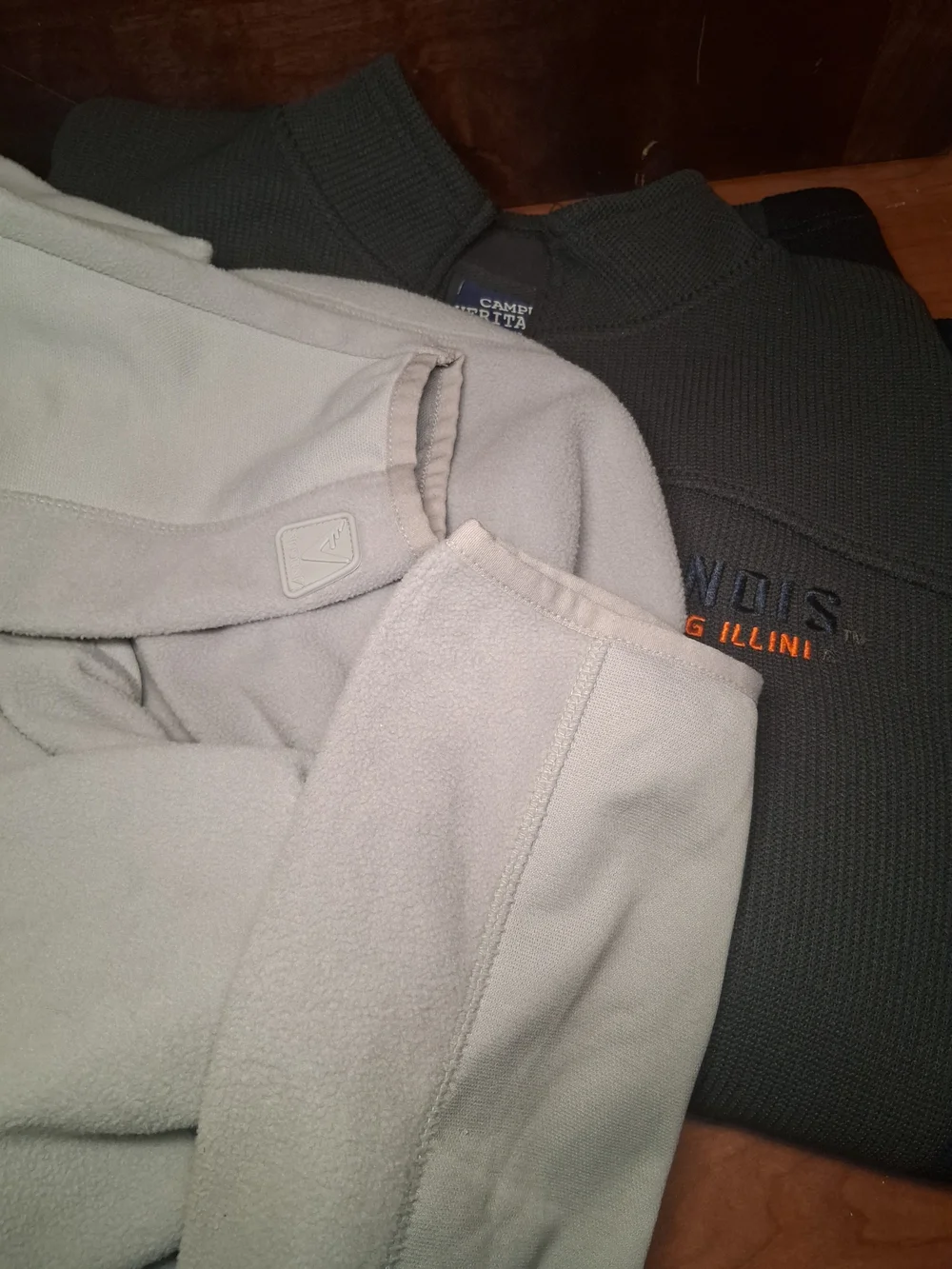 University of Illinois Men's Quarter-Zip Illini Size Medium